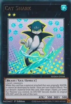 YUGIOH TCG Magnificent Mavens - Cat Shark MAMA-EN066 - Image 1
