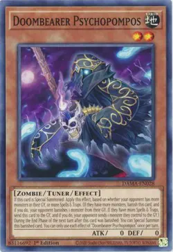 YUGIOH TCG Dawn of Majesty - Doombearer Psychopompos DAMA-EN028 - Image 1