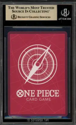 One Piece CCG Marshall.D.Teach Emperors/New World JPN Alt Art OP09-081 BGS 9.5 - Image 2