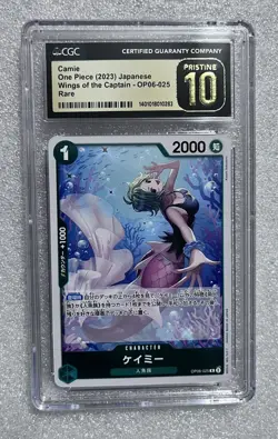 2023 One Piece Japanese Wings of the Captain #025 Camie Graded CGC 10 Grading - Image 1