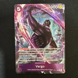 Vergo Alt Art OP14-061 One Piece TCG Azure Sea's Seven English NM - Image 2