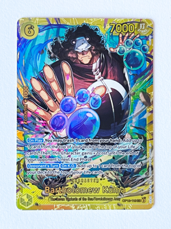 One Piece Bartholomew Kuma Legacy of the Master (OP12) Foil MINT! - Image 1