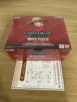 OP-13 One Piece Carrying on His Will Booster Box OP13 English Factory Sealed - Image 1