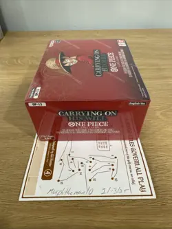 OP-13 One Piece Carrying on His Will Booster Box OP13 English Factory Sealed - Image 2