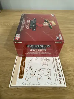 OP-13 One Piece Carrying on His Will Booster Box OP13 English Factory Sealed - Image 4