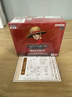 OP-13 One Piece Carrying on His Will Booster Box OP13 English Factory Sealed - Image 5