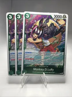 One Piece OP14 Monkey.D.Luffy OP14-34 Foil OP14-034 The Azure Sea's Seven - Image 1