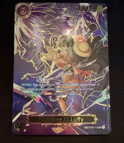 Monkey.D.Luffy - OP13 (SP) OP09-119 SEC Carrying On His Will Foil - Image 3