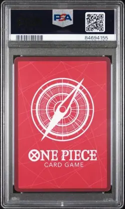 2023 ONE PIECE ULTRA DECK ST10-THE THREE CAPTAINS #002 MONKEY D. LUFFY PSA 9 - Image 2