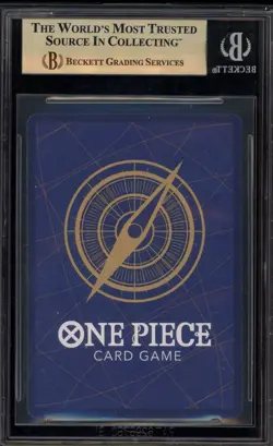 One Piece CCG Carina 500 Years in the Future Par Foil OP07-005 BGS 9.5 - Image 2