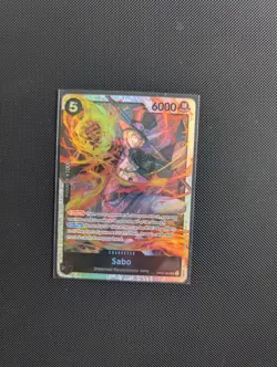 Sabo SR Foil Kingdoms of Intrigue OP04-083 NM - One Piece - Image 1