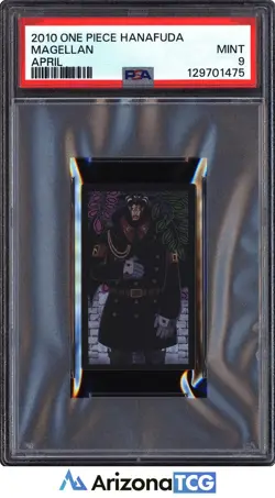 One Piece 2010 Magellan April One Piece Hanafuda PSA 9 - Image 1
