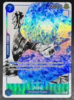 Jozu ST22-006 Parallel Foil Alt Starter Deck 22 Ace Newgate One Piece English - Image 1