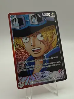 Sabo (004) (Alternate Art) OP13-004 Carrying On His Will Foil - Image 2