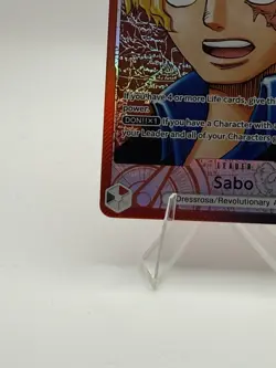 Sabo (004) (Alternate Art) OP13-004 Carrying On His Will Foil - Image 5