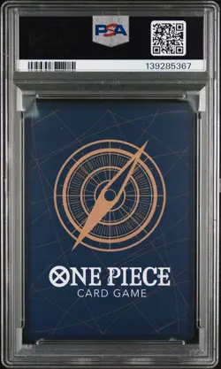 2025 ONE PIECE JPN OP13-3RD ANNIVERSARY-GOLD #004 SHANKS PSA 10 - Image 2