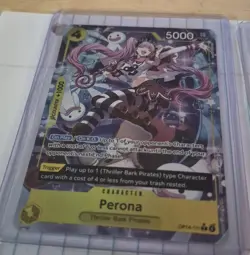 Perona - OP14-111 (Alternate Art) One Piece The Azure Sea's Seven Foil English - Image 1