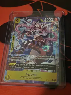 Perona - OP14-111 (Alternate Art) One Piece The Azure Sea's Seven Foil English - Image 3