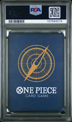 2023 ONE PIECE JPN PROMOS WEEKLY SHONEN JUMP-ISSUE 36-37 MONKEY D. LUFFY PSA 9 - Image 2