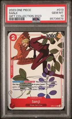 *SEQUENTIAL SET LOT 2023 One Piece Gift Collection - ALL PSA 10 but UTA (PSA 9) - Image 2