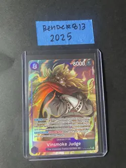 One Piece OP06-062 Vinsmoke Judge SR* Alternate Art - Wings of the Captain - Image 1