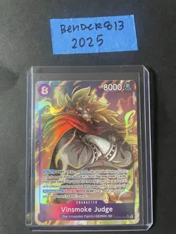 One Piece OP06-062 Vinsmoke Judge SR* Alternate Art - Wings of the Captain - Image 2