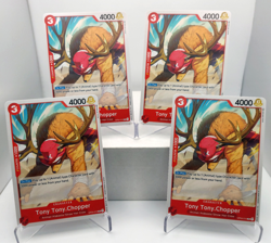 Tony Tony Chopper Playset - OP04-010 x4 - Kingdoms of Intrigue - One Piece TCG - Image 1