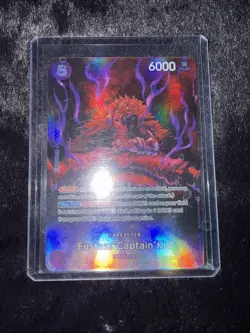 One Piece CCG Eustass Captain Kid Alternate Art SP OP05-074 English - Image 3