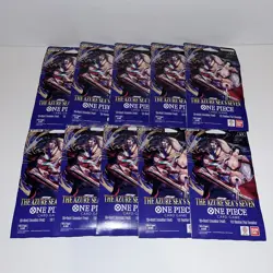 Lot of 10 OP14 EB04 The Azure Sea’s Seven One Piece Card Game Booster Brand New - Image 1