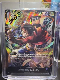 One Piece Monkey.D.Luffy (001) L Starter Deck 14: 3D2Y ST14-001 English Foil NM - Image 5