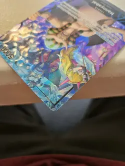 One Piece Card Game Hannyabal EB01-021 L Leader Alternate Art Parallel Card - Image 3