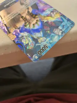 One Piece Card Game Hannyabal EB01-021 L Leader Alternate Art Parallel Card - Image 4