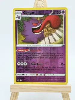 Pokemon Gengar 57/198 Chilling Reign Holo Rare Card 2021 - Image 1