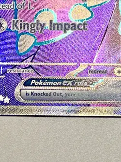 Team Rocket's Nidoking (Secret Rare ) Destined Rivals 216/182 Pokemon Card ENG - Image 4