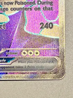 Team Rocket's Nidoking (Secret Rare ) Destined Rivals 216/182 Pokemon Card ENG - Image 5