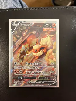 Flareon V SWSH179 SWSH: Sword & Shield Promo Cards Holo - Image 1