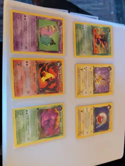 Pokemon TCG Original Team Rocket Card Lot Of 6 Non Holo All 1st Edition!!!🔥🔥 - Image 1