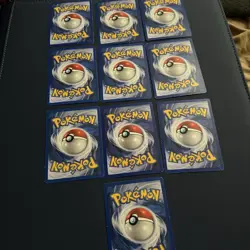 10x Oddish #58 Jungle Vintage 1999 Pokemon Card LP/MP - Image 2
