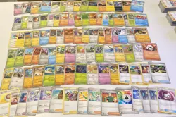 Combined Shipping Pokemon Cards Lot. 100+ Card Lot! Lot #252 . Bulk Lot. - Image 1