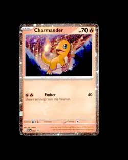 NM SV: Scarlet & Violet Promo Cards Holo Promo Charmander - (Cosmos Holo) 047 - Image 1