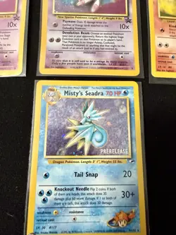 Assorted Pokemon Cards, Group of Seven (7), Mew Promo, Pocket Monsters - Image 4