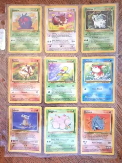 Pokemon 1999 Edition Jungle 46 Cards NM+/Mint Lot ~ Non-Holo Never Played With - Image 3
