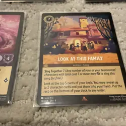 Disney Lorcana TCG RARE R COLD FOILS Mint Holo’s Pack Fresh Cards Lot FS - Image 5