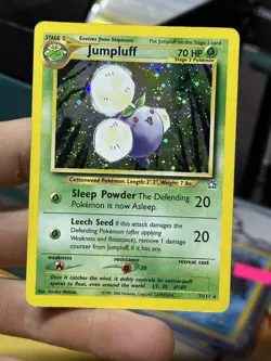 Entei 34 Black Star Promo Jumpluff 7/111 Neo 2000 Vintage Pokemon Card Lot WOTC - Image 3