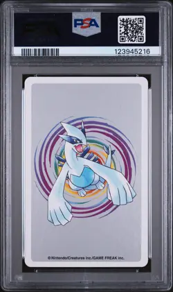 2000 POKEMON SILVER VERSION PLAYING CARDS 6 OF DIAMONDS #094 GENGAR PSA 10 - Image 2