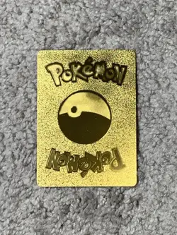 Charizard GX HP250 Wing Attack Rainbow Gold Foil Fan Art Card - Image 2