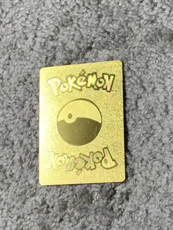 Charizard GX HP250 Wing Attack Rainbow Gold Foil Fan Art Card - Image 3