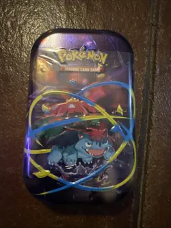Pokemon TCG: Mega Evolution Mini Tin Venusaur Art Sealed Pokemon Cards - Image 1