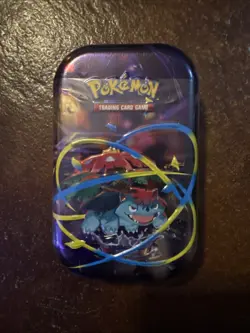 Pokemon TCG: Mega Evolution Mini Tin Venusaur Art Sealed Pokemon Cards - Image 3
