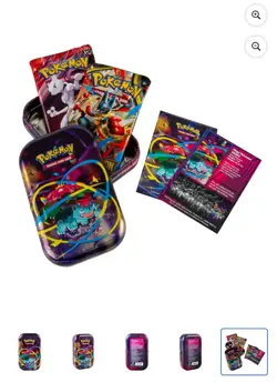 Pokemon TCG: Mega Evolution Mini Tin Venusaur Art Sealed Pokemon Cards - Image 5